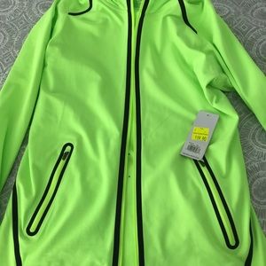 New balance running very warm front zipper hoodie